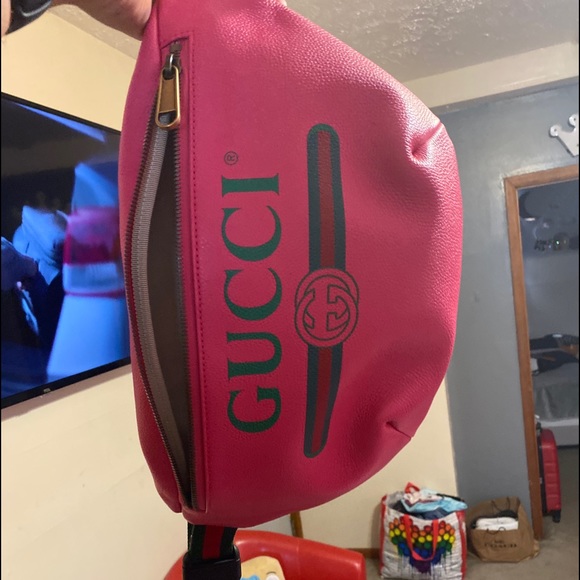 Gmpink gucci crossbody bag